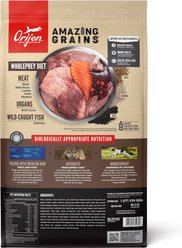 ORIJEN Amazing Grains Regional Red High-Protein Dry Dog Food, 22.5-lb bag slide 2 of 9