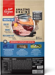 ORIJEN Amazing Grains Original High-Protein Dry Dog Food, 22.5-lb bag slide 2 of 9