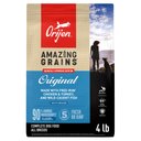 ORIJEN Amazing Grains Original High-Protein Dry Dog Food, 4-lb bag