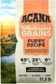 ACANA Wholesome Grains Puppy Real Chicken Eggs &Turkey Dry Dog Food, 11.5-lb bag