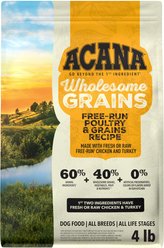 ACANA Free-Run Poultry Wholesome Grains Dry Dog Food, 4-lb bag