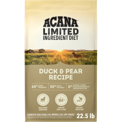 ACANA ACANA Singles Limited Ingredient Duck & Pear Grain-Free High-Protein Dry Dog Food, 22.5-lb bag