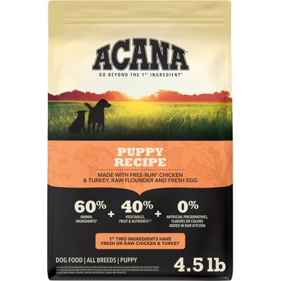 ACANA ACANA Puppy Grain-Free Dry Dog Food, 4.5-lb bag