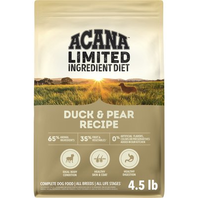 ACANA ACANA Singles Limited Ingredient Duck & Pear Grain-Free High-Protein Dry Dog Food, 4.5-lb bag