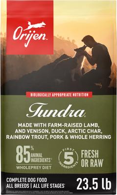 ORIJEN Tundra Grain-Free Poultry Free High-Protein Dry Dog Food