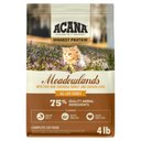 ACANA Meadowlands Chicken Turkey Fish & Cage-Free Eggs Grain-Free Dry Cat Food, 4-lb bag