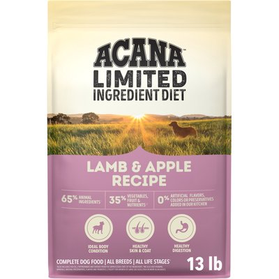 ACANA ACANA Singles Limited Ingredient Lamb & Apple Grain-Free High-Protein Dry Dog Food, 13-lb bag