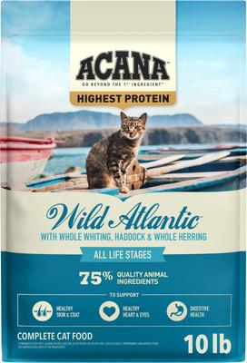 ACANA Wild Atlantic Saltwater Fish with Freeze-Dried Liver Grain-Free Dry Cat Food
