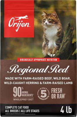 ORIJEN Regional Red Grain-Free High-Protein Premium Dry Cat Food