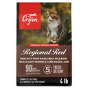 ORIJEN Regional Red Grain-Free High-Protein Premium Dry Cat Food, 4-lb bag