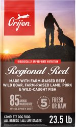 ORIJEN Regional Red Grain-Free Poultry Free High-Protein Dry Dog Food, 23.5-lb bag slide 2 of 8