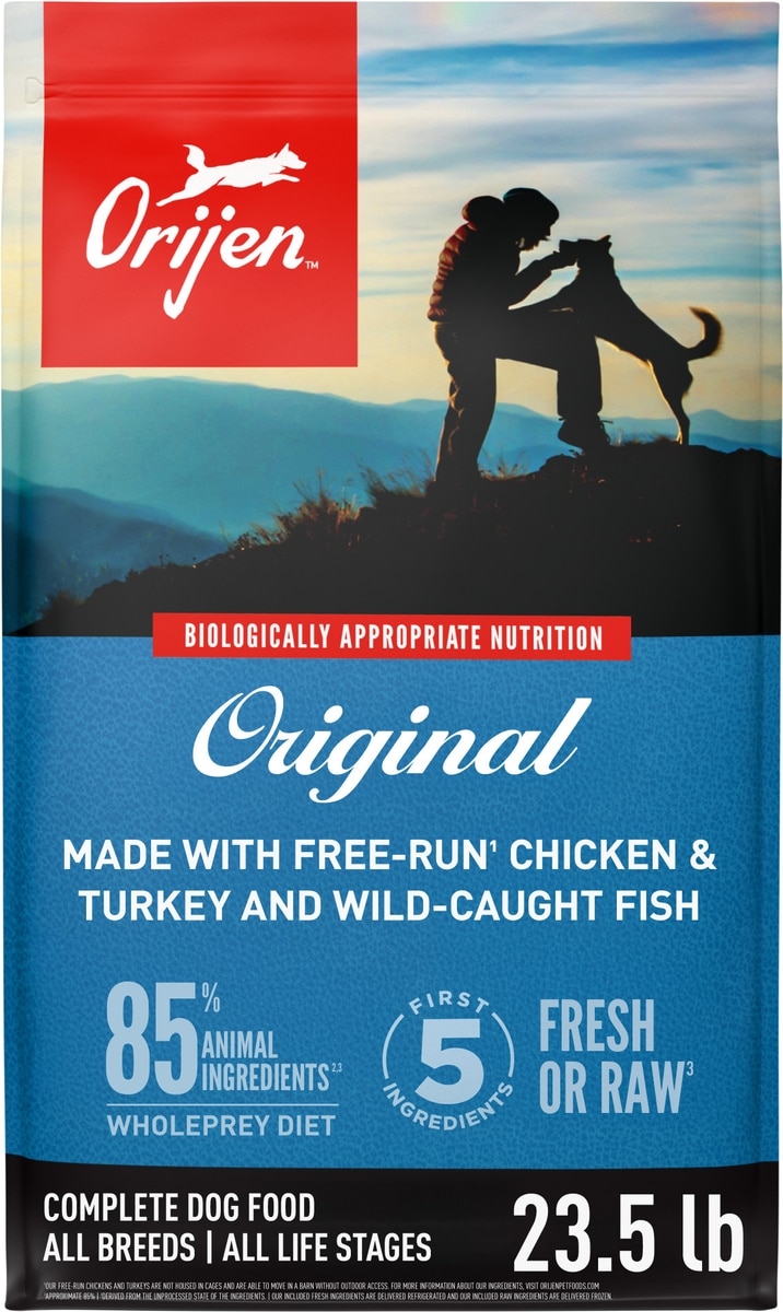 ORIJEN Original Grain-Free High-Protein Dry Dog Food, 23.5-lb bag