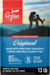 ORIJEN Original Grain-Free High-Protein Dry Dog Food, 13-lb bag