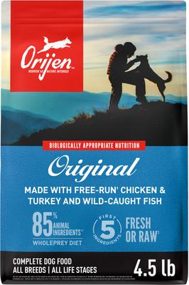 ORIJEN Original Grain-Free High-Protein Dry Dog Food, 4.5-lb bag