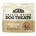 ACANA Singles Duck & Pear Grain-Free Limited Ingredients & Freeze-Dried Dog Treats, 1.25-oz bag