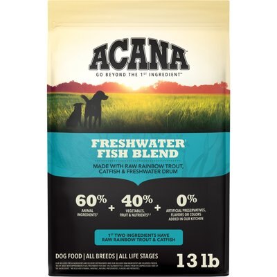 ACANA ACANA Heritage Freshwater Fish Formula Dry Dog Food, 13-lb