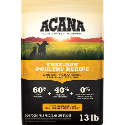 ACANA ACANA Heritage Free-Run Poultry Formula Dry Dog Food, 13-lb