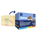 Chewy Made Kitten Pate Variety Pack Whitefish & Poultry Recipe Grain-Free Canned Cat Food (FORMERLY TINY TIGER), 3-oz can, case of 24