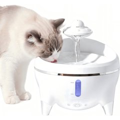 Bueteka Spaceship Ultra-Quiet Non-Skid Dog & Cat Water Fountain, 54.1-oz