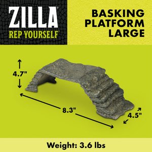 Zilla Reptile Basking Platform Ramp, Large