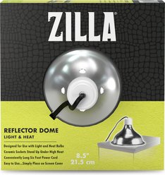 Zilla Silver Reflector Dome, 8.5-in