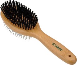 Safari Bamboo Pin & Bristle Combo Dog Brush, Large