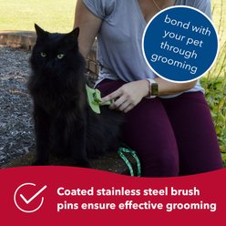 Safari Self-Cleaning Slicker Brush for Cats slide 2 of 9
