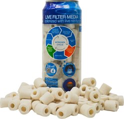 Aqua Natural Live Quartz Rings Filter Media, 17-fl oz