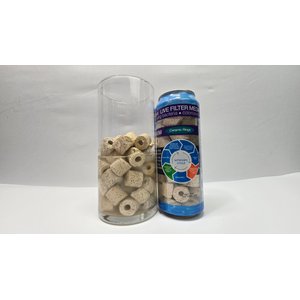 Aqua Natural Live Ceramic Rings Filter Media, 17-fl oz