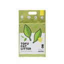 Michu Natural Green Tea Scented Clumping Tofu Cat Litter, 5.5-lb bag, case of 6