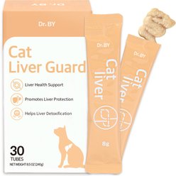 Doctor By Cat Liver Guard Liver Care Chicken Flavored Lickable Supplement for Cats, 30 count slide 1 of 9