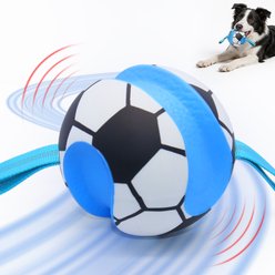 gerhui Bubble Soccer Ball Dog Toy, Blue