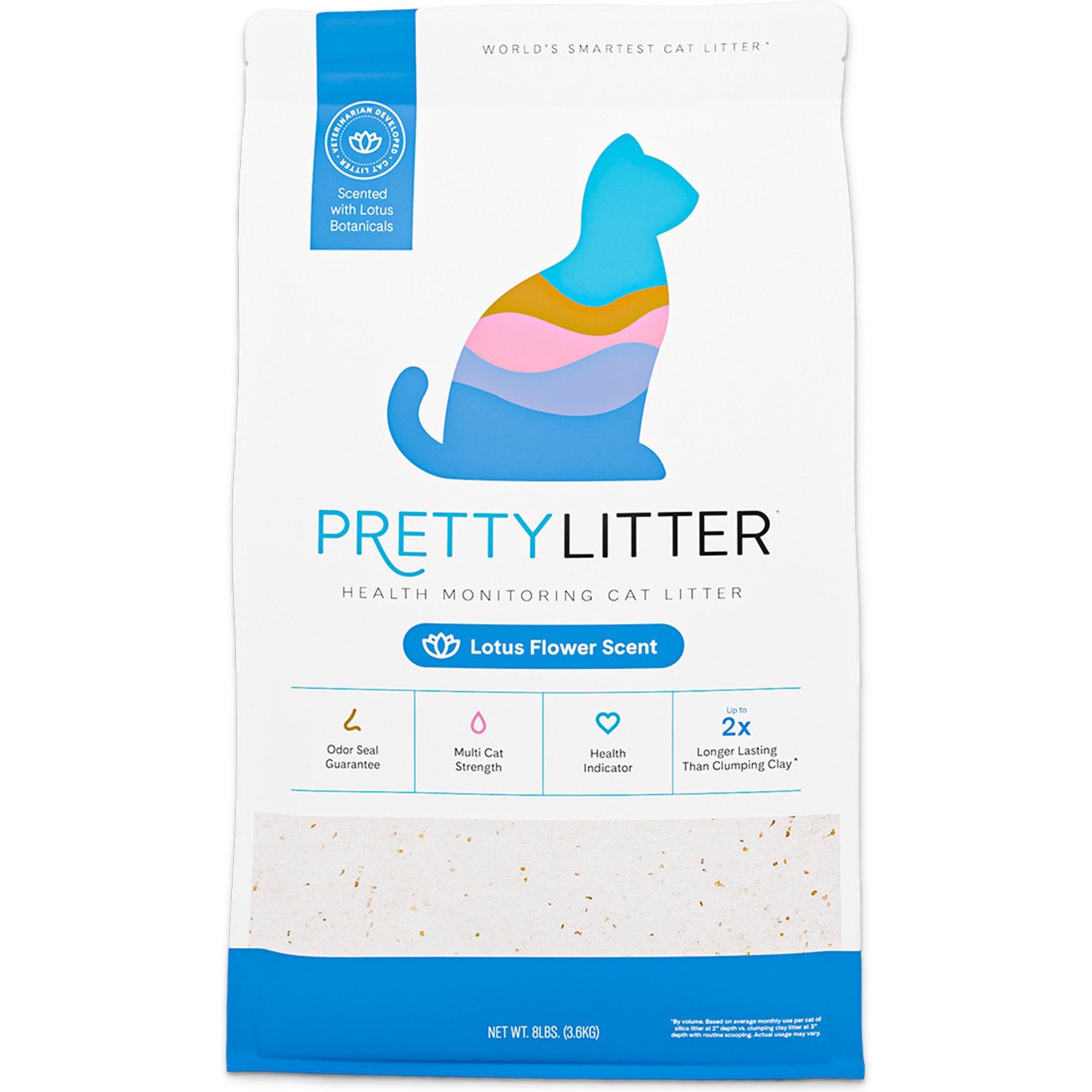 PrettyLitter Scented Cat Litter, 24-lb bundle