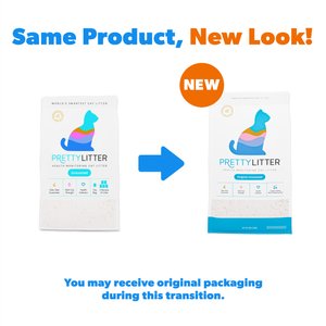PrettyLitter Health Monitoring Cat Litter, 8-lb bag