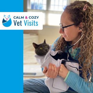 Calm & Cozy Cat Wrap Pro, Medium, Turquoise