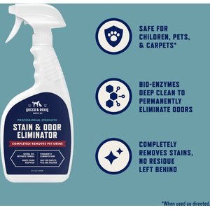 Rocco & Roxie Supply Co. Professional Strength Pet Stain & Odor Eliminator, 24-fl oz spray