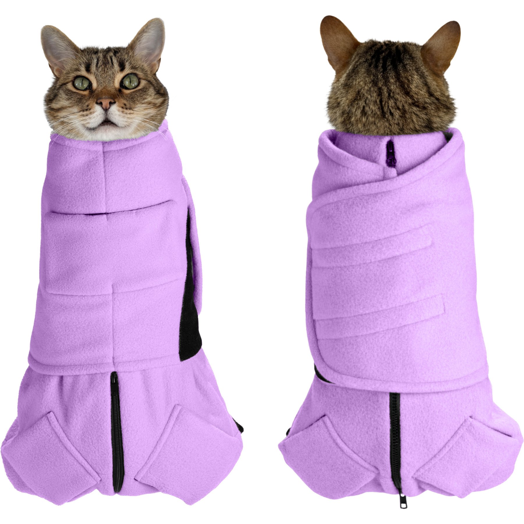 Calm & Cozy Cat Wrap Pro, Medium, Lavender