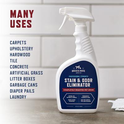 Show full view: Rocco & Roxie Supply Co. Professional Strength Pet Stain & Odor Eliminator, 24-fl oz bottle slide 6 of 11