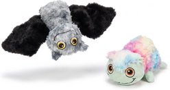Spike & Stella Bat & Lizard Sqeaky Plush Dog Toy, 2 count slide 2 of 3