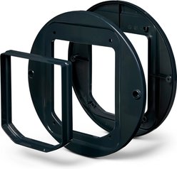 Cat Mate Micro Chip Glass Adaptor Cat Flap Door Accessory, Anthracite Grey