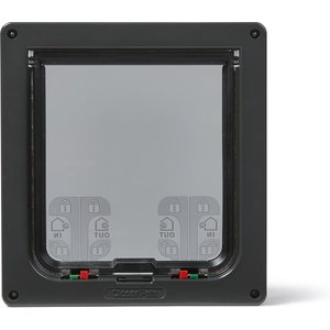 CAT MATE 4-Way Locking Cat Flap with Door Liner, Brown - Chewy.com