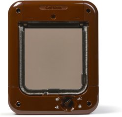 Cat Mate Micro Chip Cat Flap Door Accessory, Brown