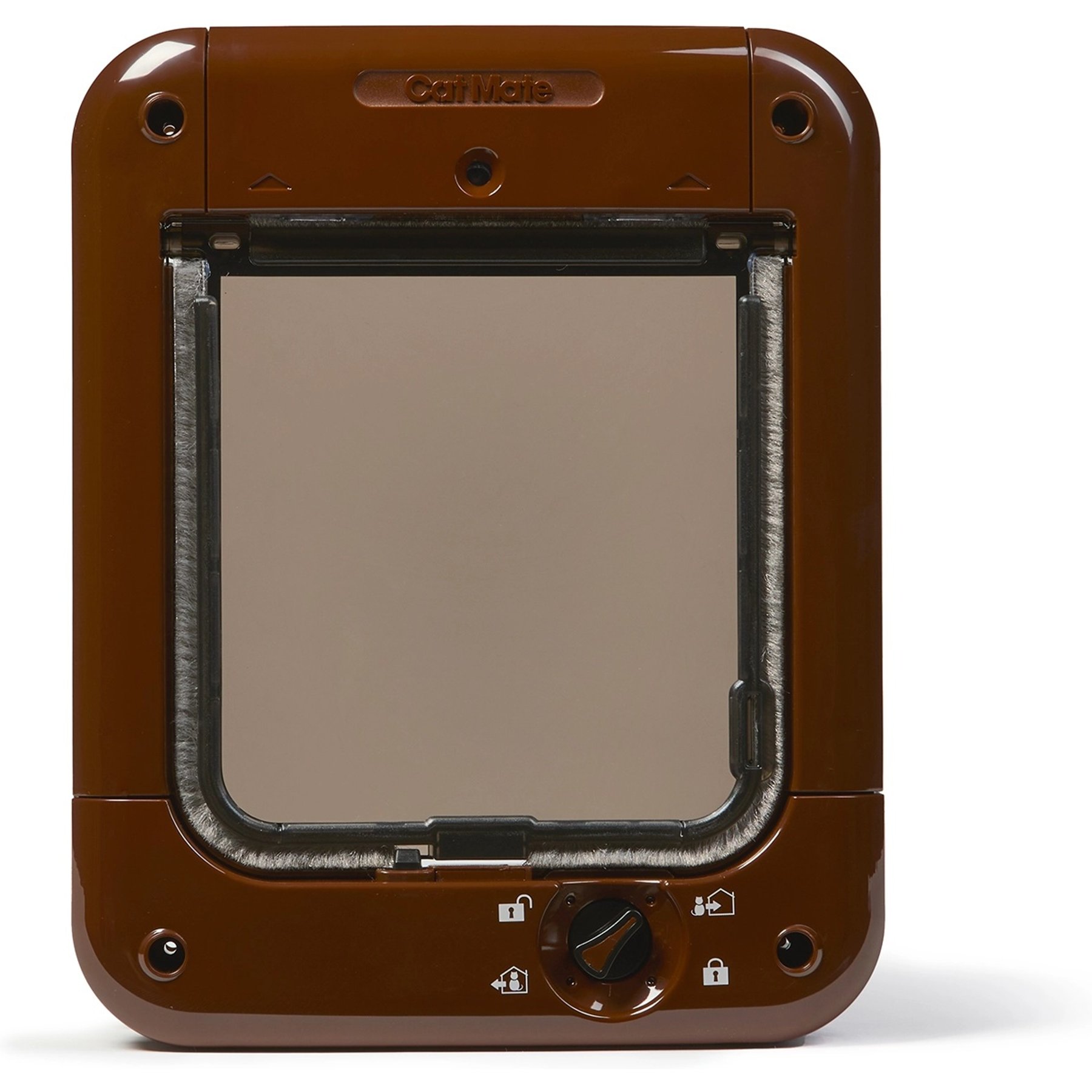 Cat Mate Micro Chip Cat Flap Door Accessory, Brown