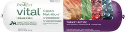 Freshpet Grain-Free Turkey Recipe Fresh Refrigerated Dog Food, 2-lb roll, case of 8 slide 2 of 9