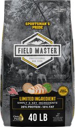 Sportsman's Pride Field Master 26/18 Limited Ingredient Dry Dog Food, 40-lb bag slide 1 of 9