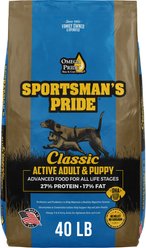 Sportsman's Pride Classic 27/17 Active Adult & Puppy Dry Dog Food, 40-lb bag
