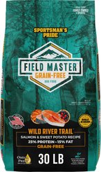 Sportsman's Pride Field Master Grain-Free Salmon & Sweet Potato Recipe Dry Dog Food, 30-lb bag
