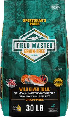 Sportsman's Pride Field Master Grain-Free Salmon & Sweet Potato Recipe Dry Dog Food, 30-lb bag