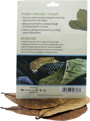 Show full view: HydrOasis Catappa Leaves Fish Plant, 3 count slide 2 of 9