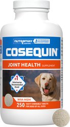 Nutramax Cosequin Joint Health Supplement with Glucosamine, Chondroitin & MSM Chewable Tablets for Dogs,...